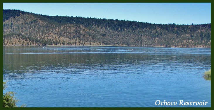 the nearby ochoco reservoir