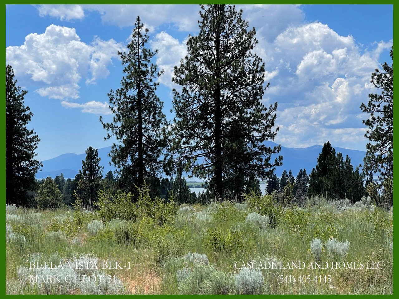 this is a gorgeous parcel in an area of custom homes! the views from here of agency lake and the cascade mountains are unbelievable!