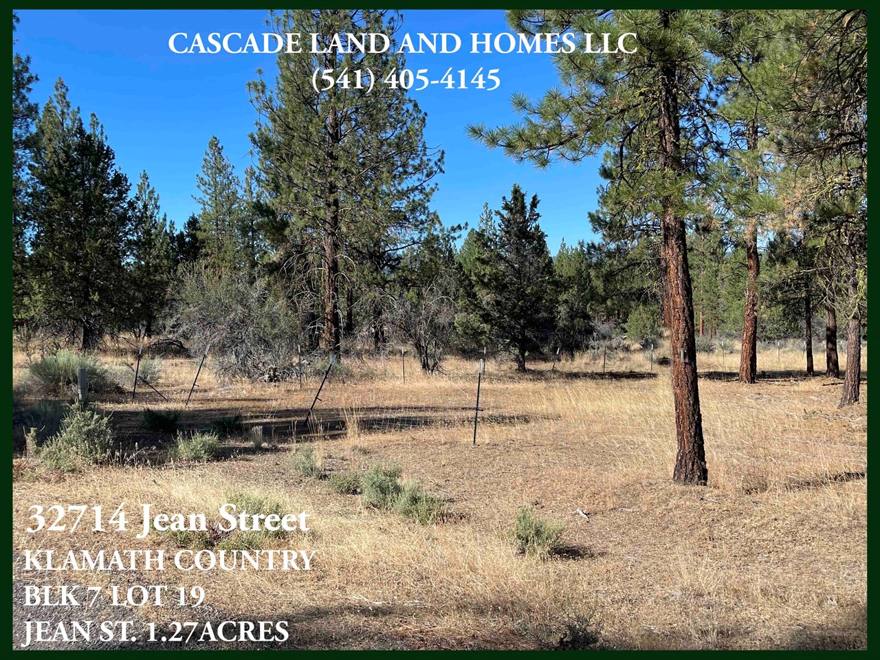 this property is centrally located where it would be an easy drive for so many recreational activities, there is something for everyone here! with the tall pine trees and fresh air, you may just want to stay home and enjoy your new home, so bring your house plans!