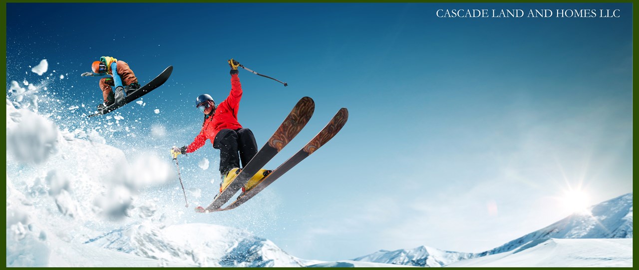 agency lake's elevation is around 4,000 feet, and it sits at he foothills of the cascade mountains offering an abundance of outdoor recreation for every season! in the winter months you can go skiing, snowboarding, snowmobiling, snowshoeing, sledding, or just let the kids build a snowman and have a snowball fight!