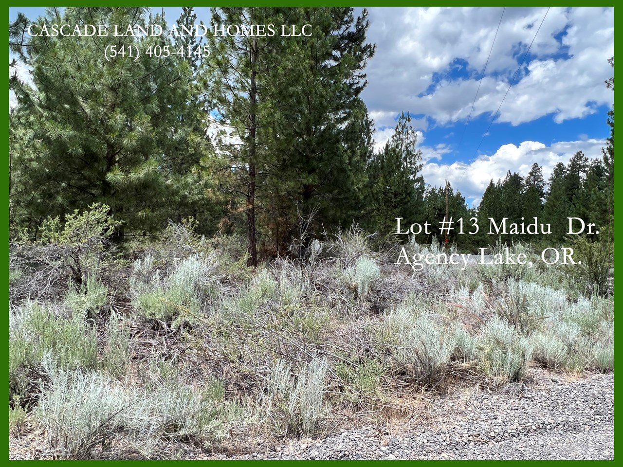 the parcel is fairly flat, with low brush and is waiting for your house plans! it would be the perfect location for your next home, or vacation get-away!