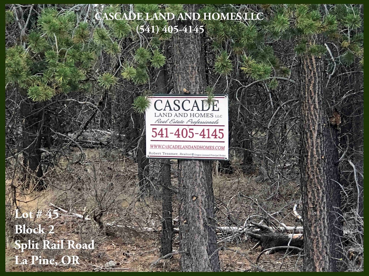the property is very easy to locate, the coordinates are: 43°32'32.34n, 121°30'4.65w
just look for our signs!