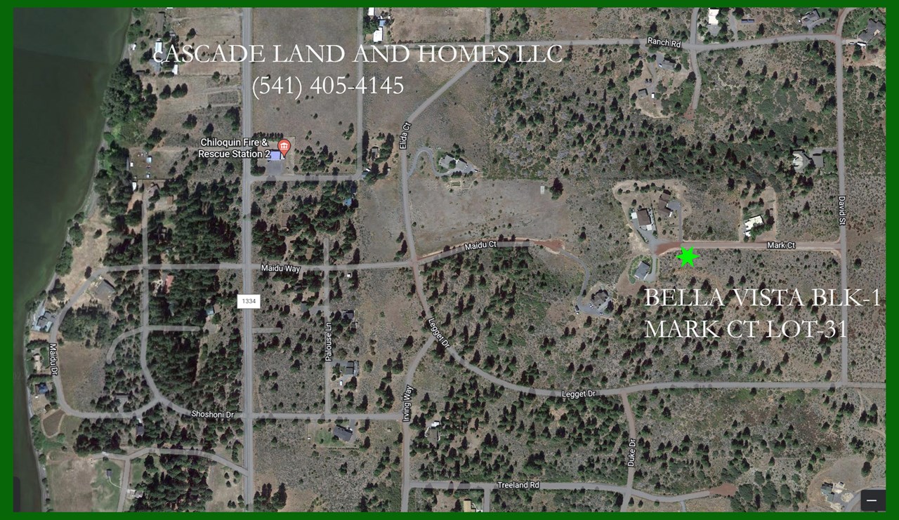 google earth map showing the proximity to agency lake and the nearby homes.