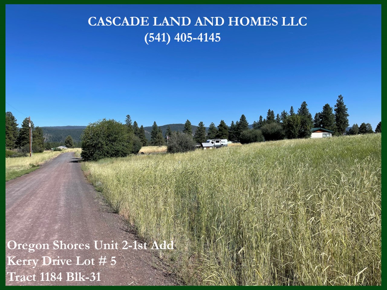 this beautiful parcel has a gentle slope upward from the road, perfect for a new homesite!