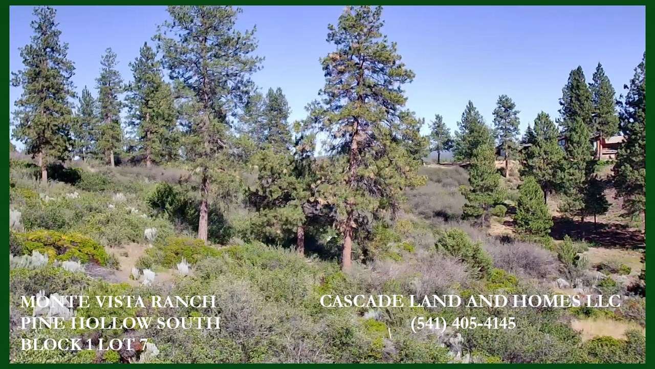 this large 1.01-acre view parcel is located on a a hill that overlooks the valley and surrounding agency lake. there are outstanding views of the lake, the snow-capped cascade mountains, the valley, and rolling hills that are covered with wildflowers in the spring. it is within the desirable monte vista ranch subdivision.