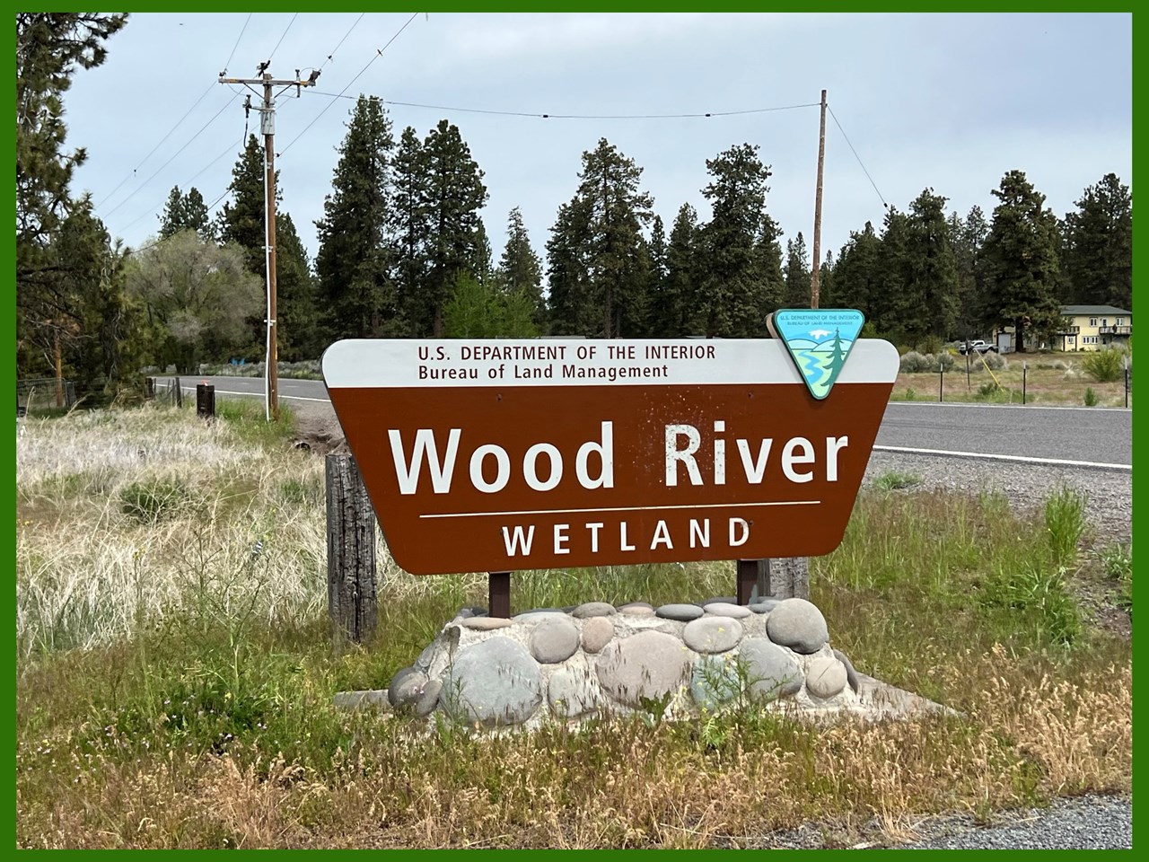 the wood river wetland is at the north end of agency lake. the area is in the pacific flyway of migratory birds. there are over 400 species of birds that come through the area, including bald eagles, sandhill cranes, and pelicans!