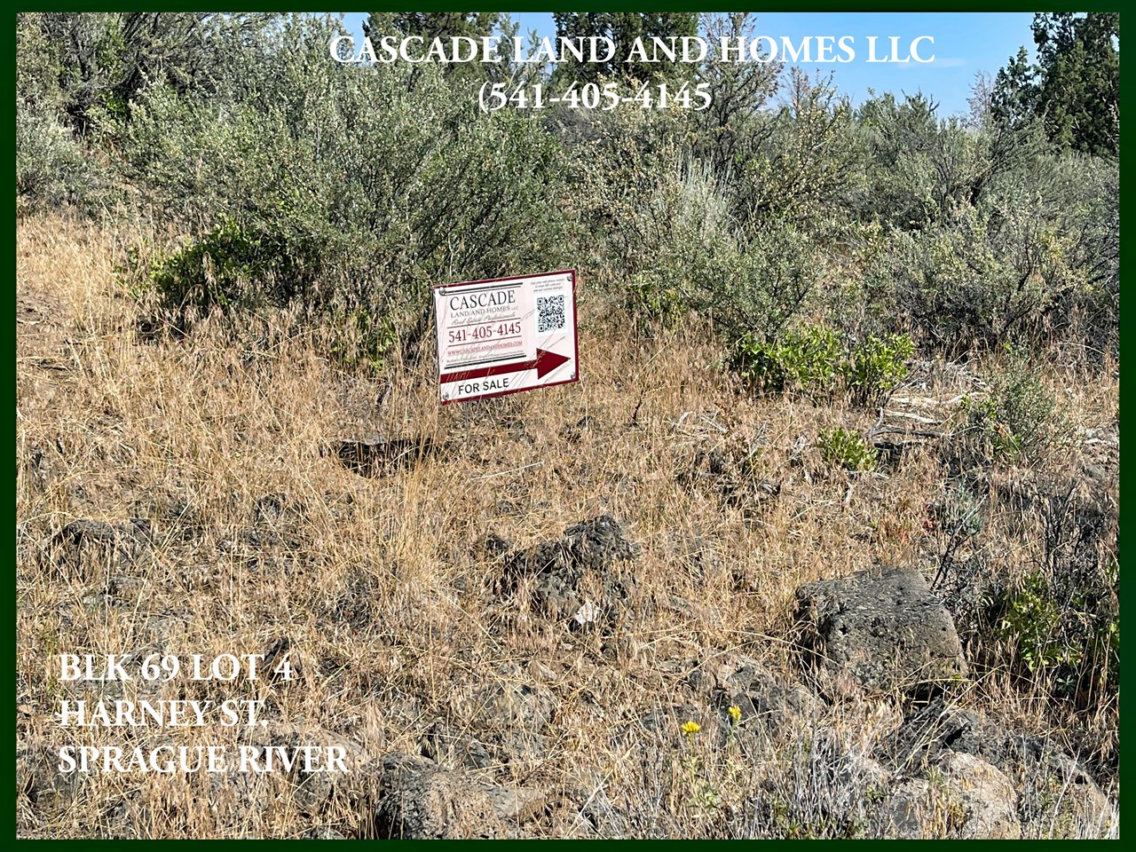 the landscape here is primarily volcanic with stony loam soil that leads down into the sprague river valley. the property would need a well and septic. neighbors and the county well reports both indicate that wells are productive in the area.