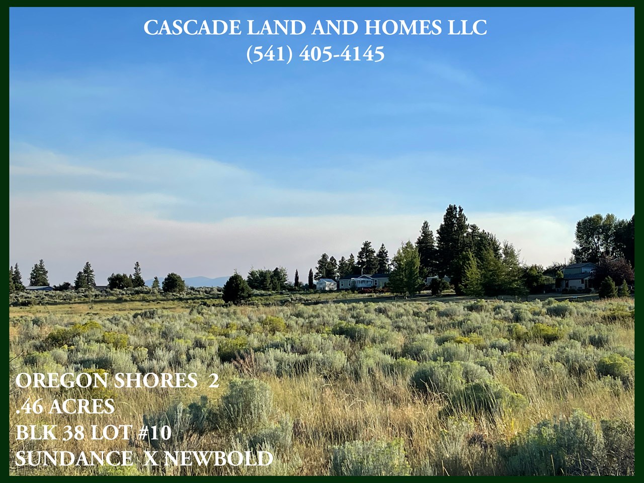 this large, corner, .46~acre property slopes very gently uphill from the road, and is in an area of nice homes. there are no trees on the property, and it is covered native grasses, sage and rabbit brush. some areas of the subdivision allow modular homes, but that would need to be verified with the hoa.