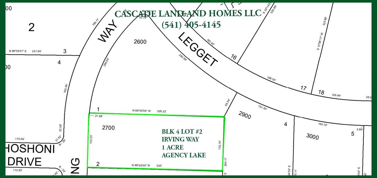 parcel map county parcel map showing the shape of the property. at one full acre, this is one of the larger properties at agency lake.