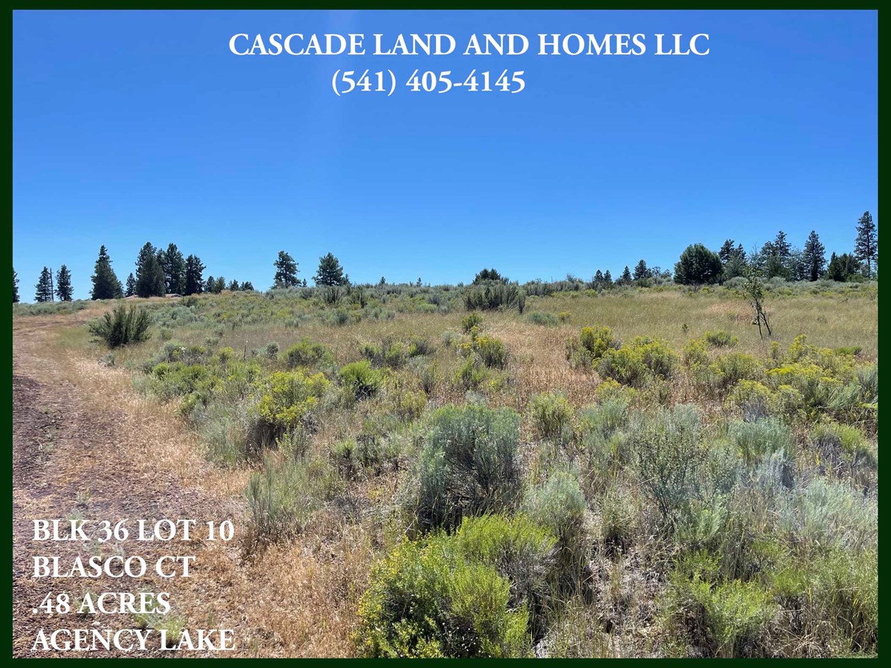 lot 10 blasco court at agency lake this is a fantastic opportunity to purchase a large .48-acre corner parcel is within the desirable oregon shores 2 subdivision! there are nice established homes in the neighborhood with year-round residents. with this large corner parcel, it may be possible to put in a curved driveway here to pull-through a larger rv. the property is located just about  1 1/2 miles to the shoreline of agency lake, with easy access into the subdivision. the area is becoming more and more popular as people are looking for land to build a house that is away from the city, and they are wanting to live a more peaceful lifestyle.