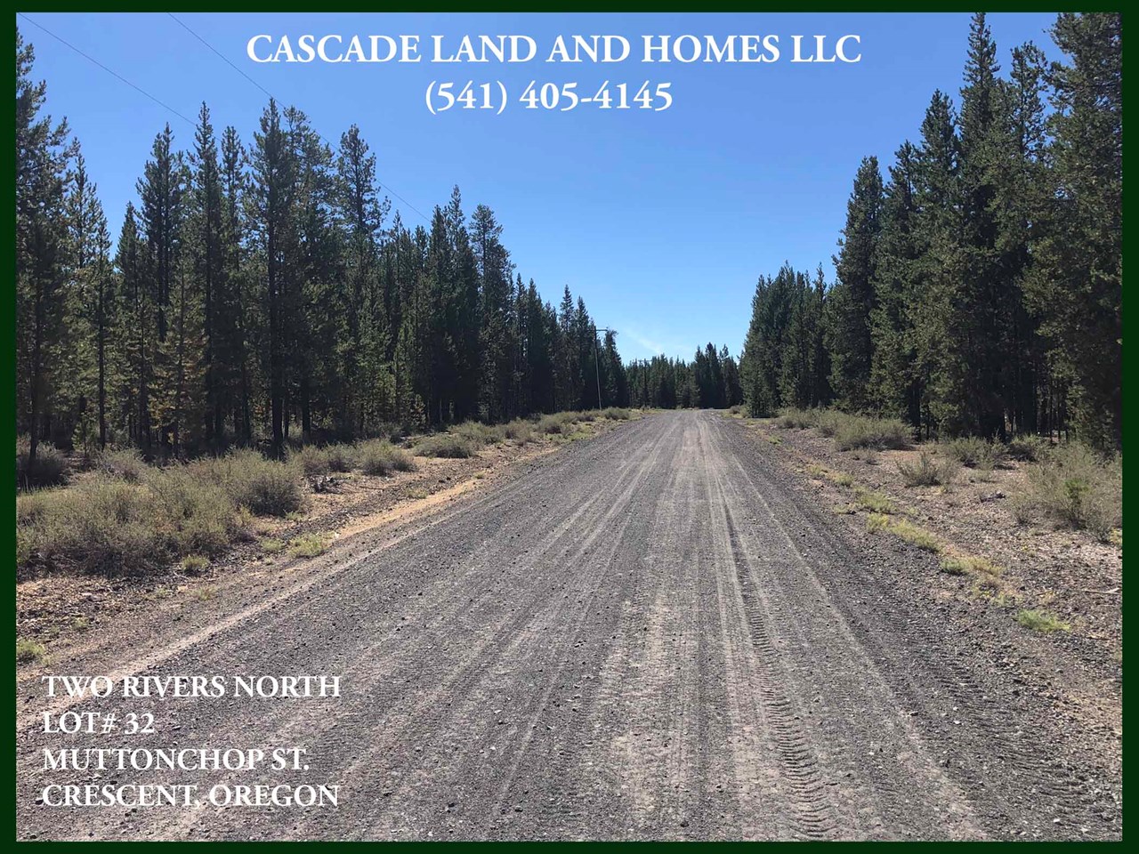 the roads within the subdivision are compacted gravel and very easy to travel even with a large rv or horse / toy hauler!