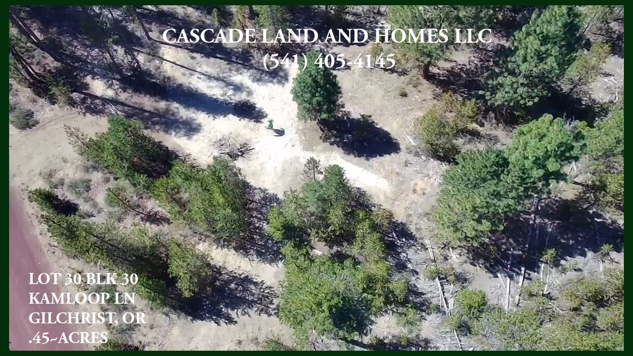 this is an overhead drone photo of the property. the owners have cleared some area with easy access for a camping spot. it would be easy to pull in a trailer or toy-hauler for the weekend! the mature trees on the property offer a great deal of privacy.