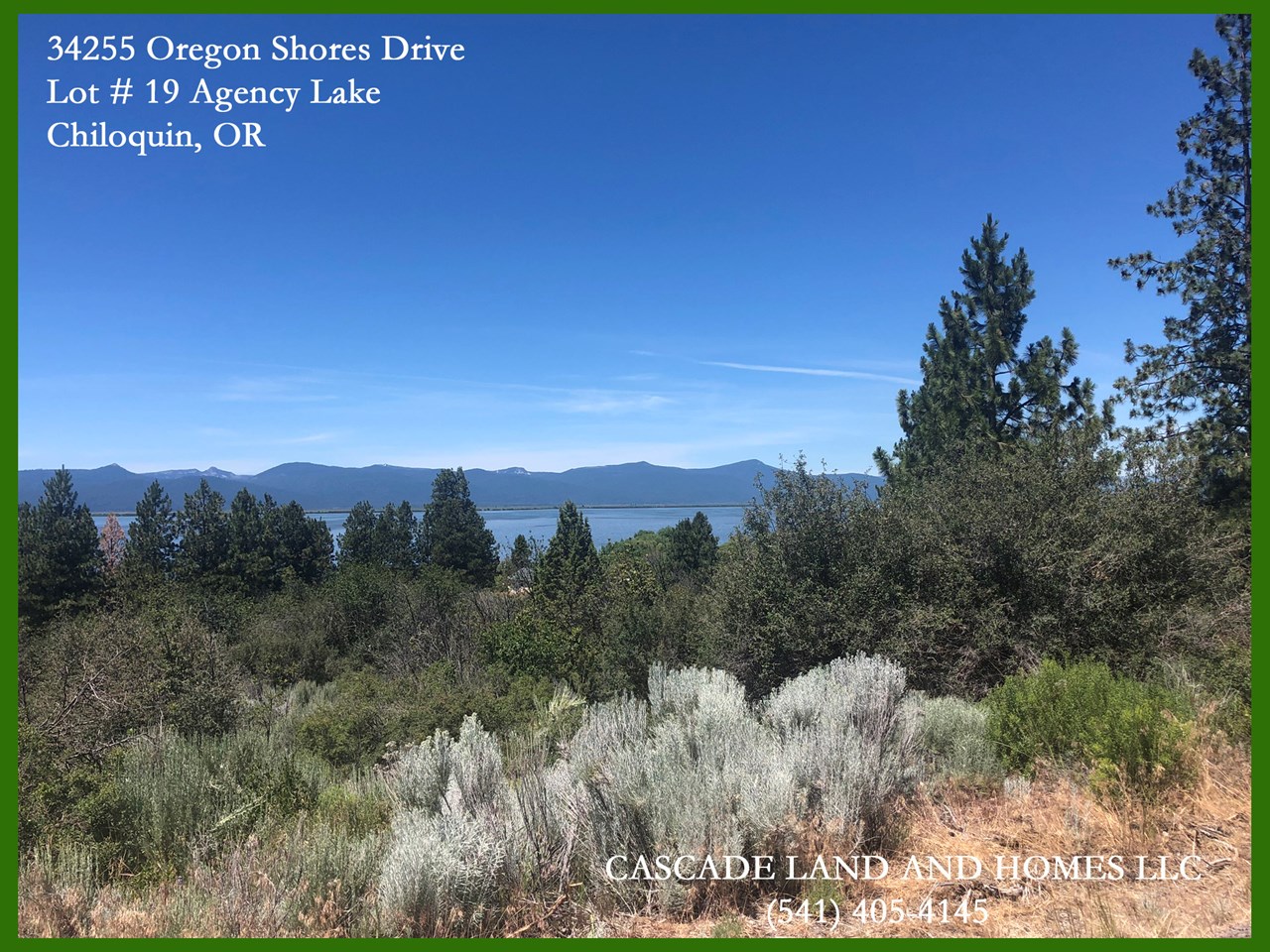this is just one of the many views you could have from your new home! the views from every angle of the property are gorgeous, agency lake, the mountains and the surrounding foothills offer such a peaceful view!