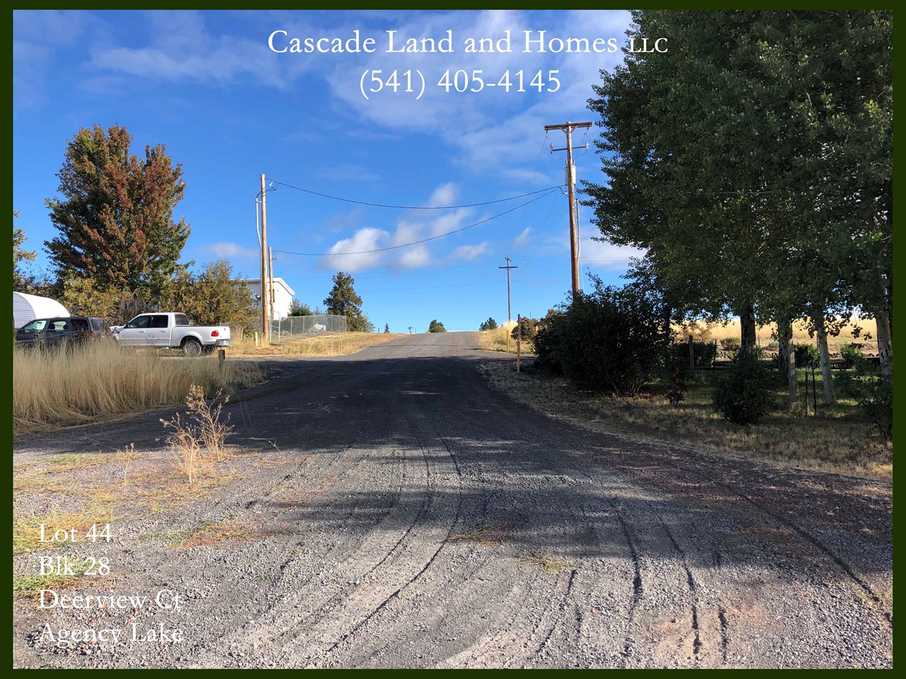 the roads leading to the subdivision are paved, and within the subdivision they are compacted gravel. they are very easy to travel, and the road maintenance and snow removal are included in your low hoa fees!