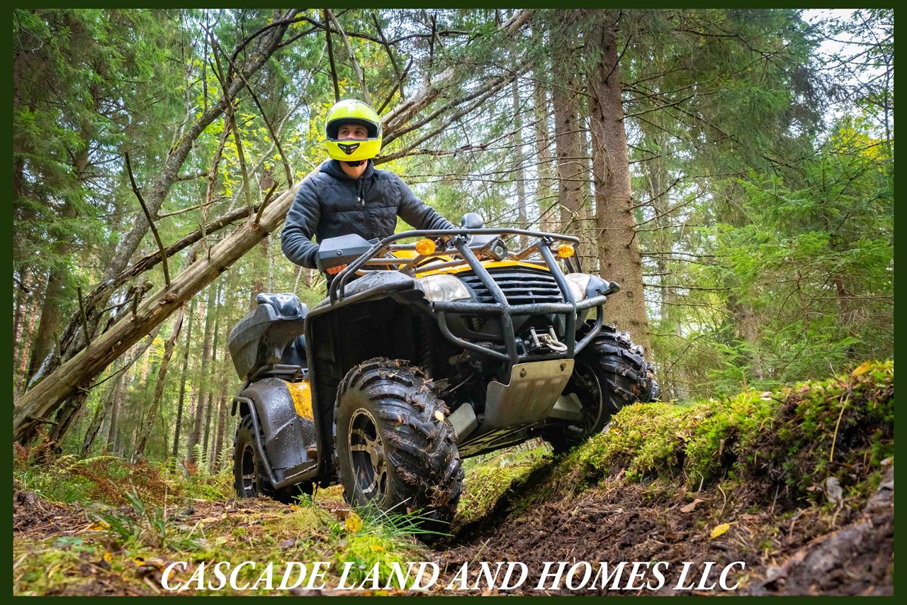 the nearby area has hundreds of acres of quad, snowmobile, and horseback trails! 
the property is ideally located for outdoor recreation! it it just a short drive to the three trails motorcycle and ohv system. 
