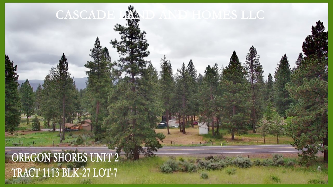 pine trees in the area offer privacy, this one is on the property near south chiloquin road which offers easy access to hwy 97.