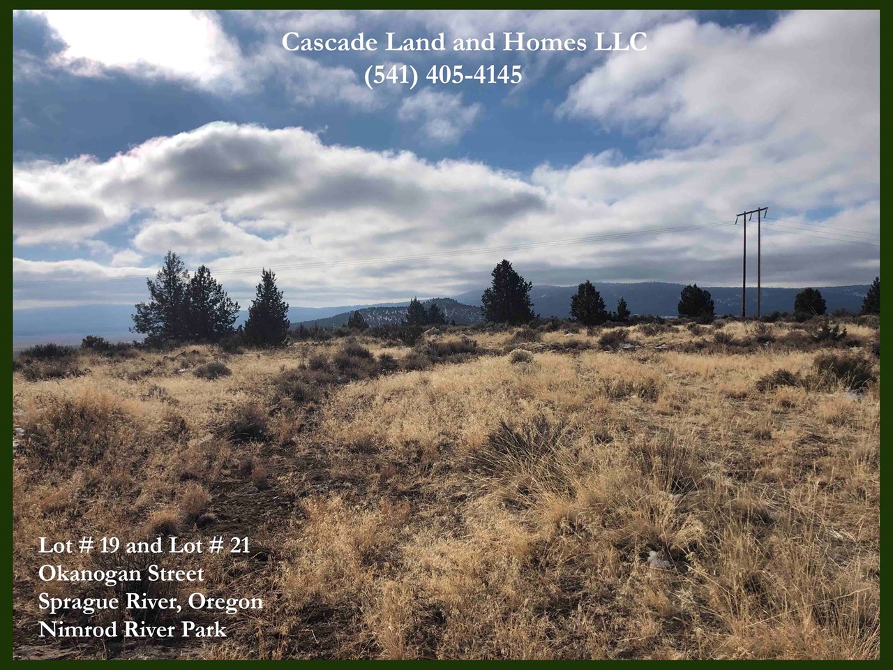 this large property sits high on a volcanic plateau, and most of the land is flat offering gorgeous views across the sprague river valley and the surrounding mountains and foothills. the valley is comprised mostly small farms and ranches.  as this property sits on the edge of the volcanic rim, your incredible views would remain unobstructed. the area is rural, but not remote. there is the small community of sprague river just down the road, and the city of klamath falls is only about 45 minutes away. the adjoining property is also for sale from the same owner!