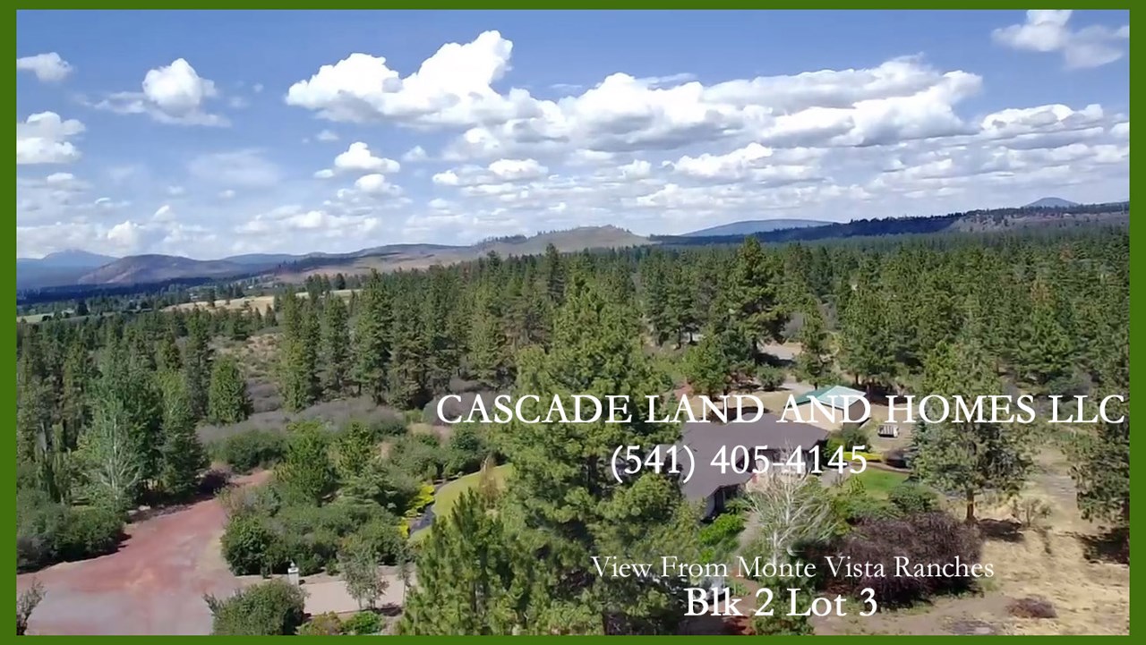drone video from the parcel, the home next door, and the view!