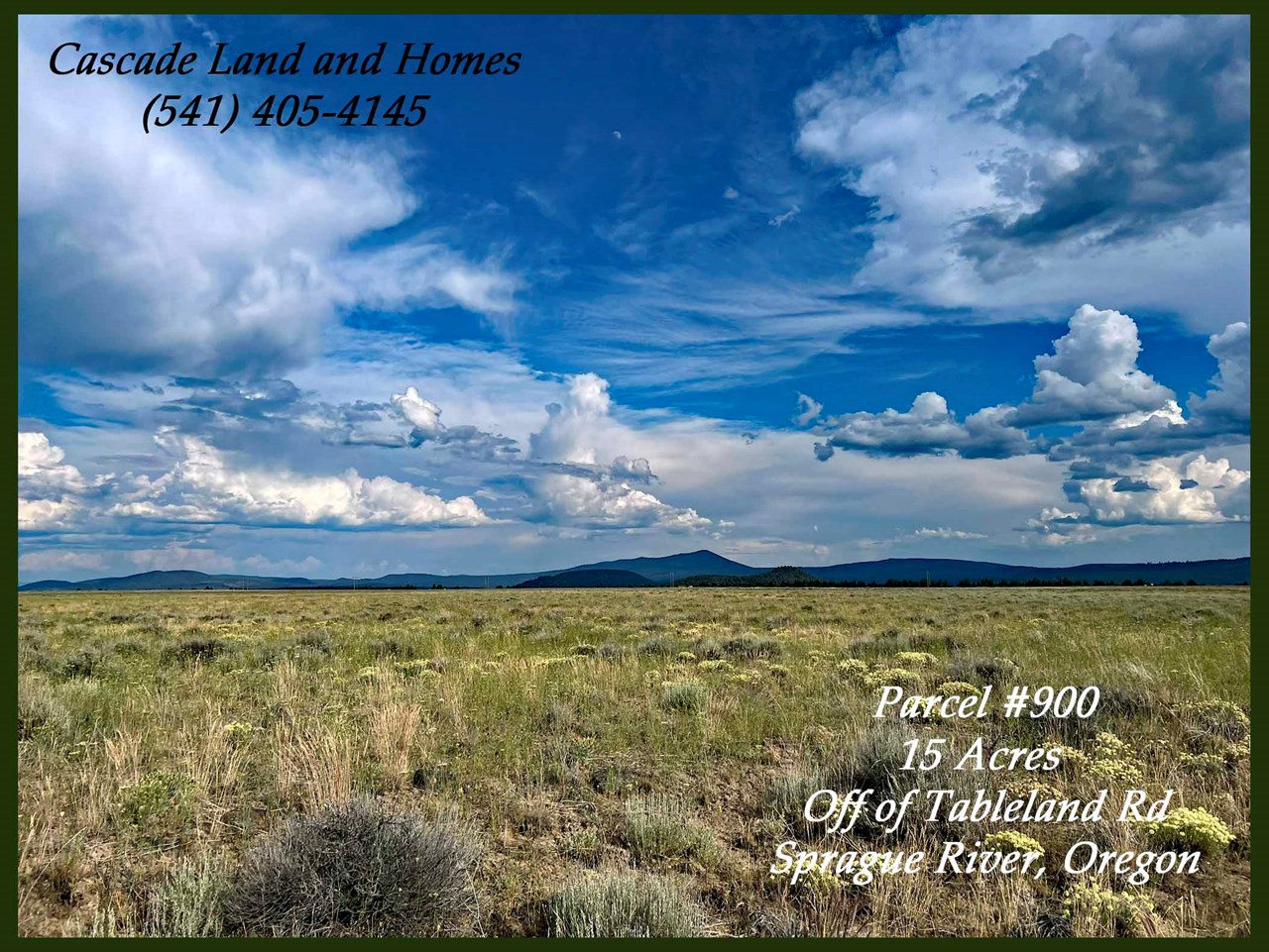 Parcel 0900 Off of Tableland Rd Sprague River, OR Cascade Land And