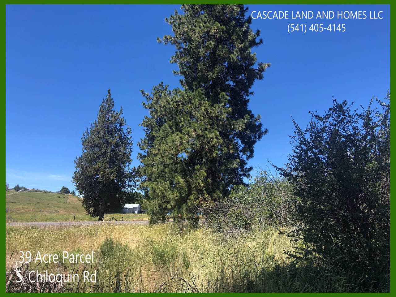 there is also a road on the left side of the property for easy entry.