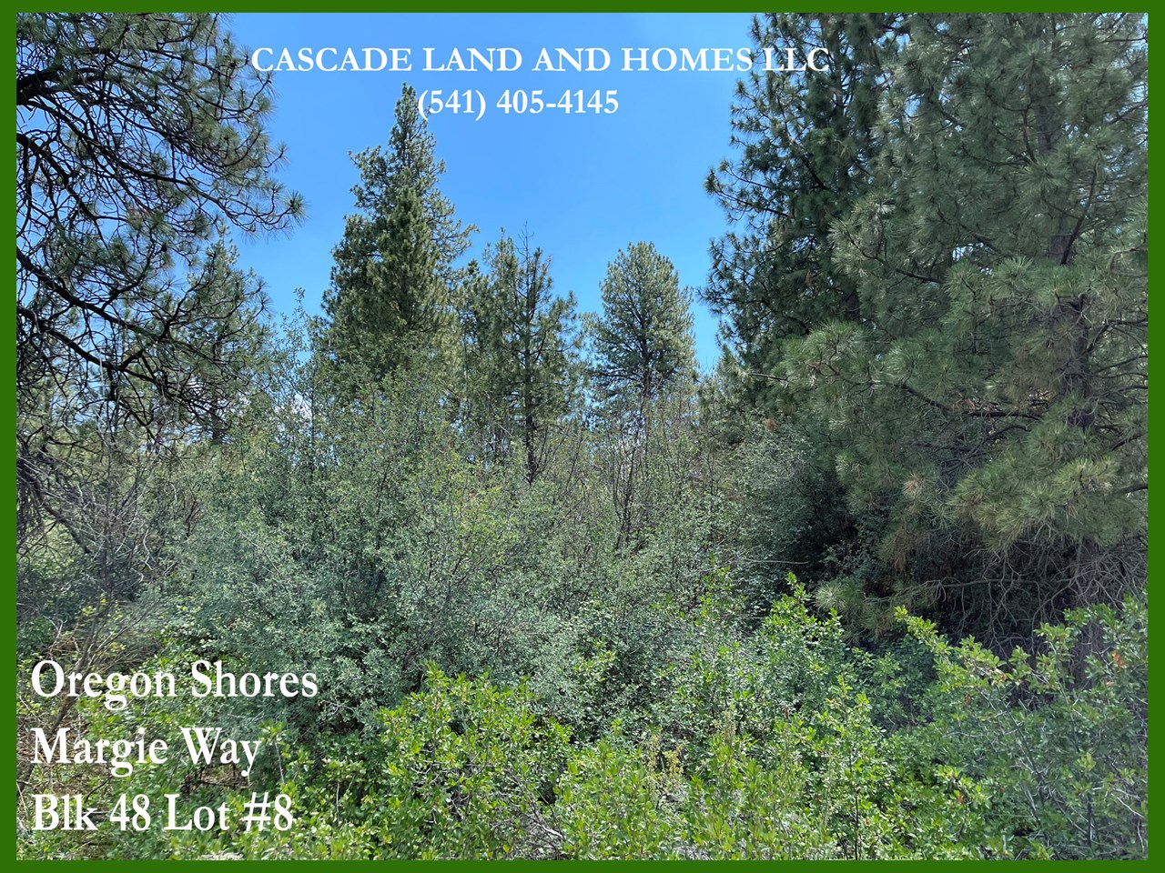 large mature trees and native vegetation cover the parcel and add to the feeling of privacy.