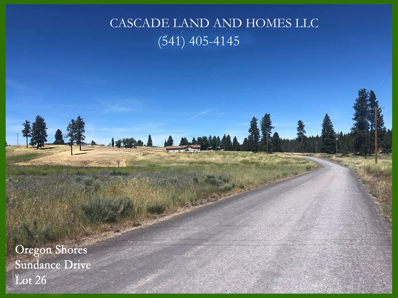 the road maintenance and snow removal are included in your low yearly hoa. the roads are compacted gravel and are easy to travel.