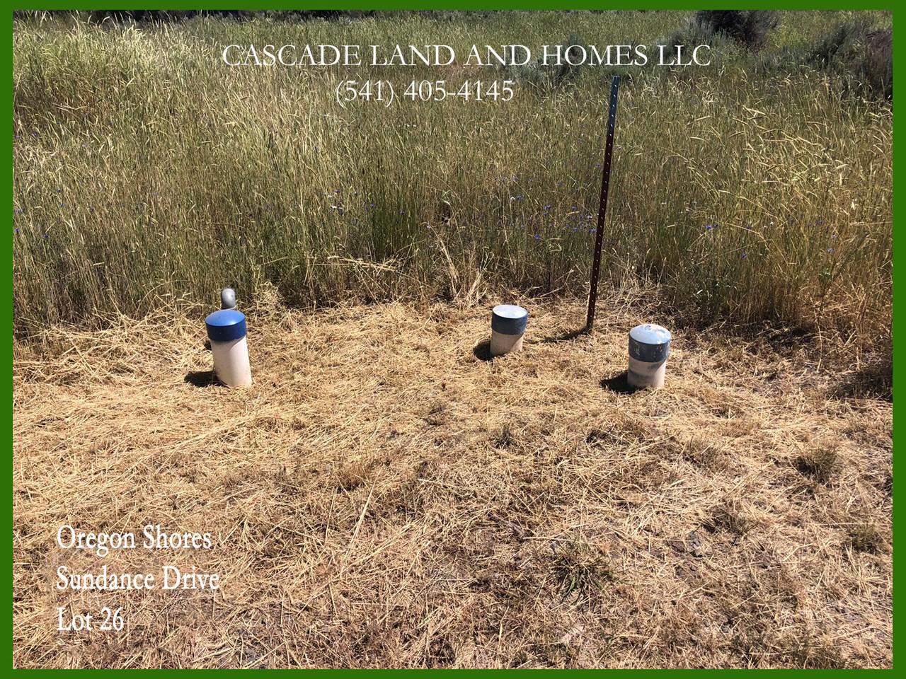 utilities are to the property for easy access.