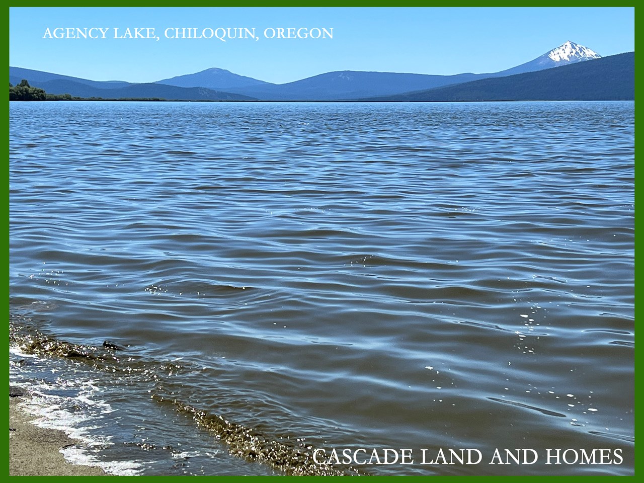 taken at the shores of agency lake, just a short drive away!