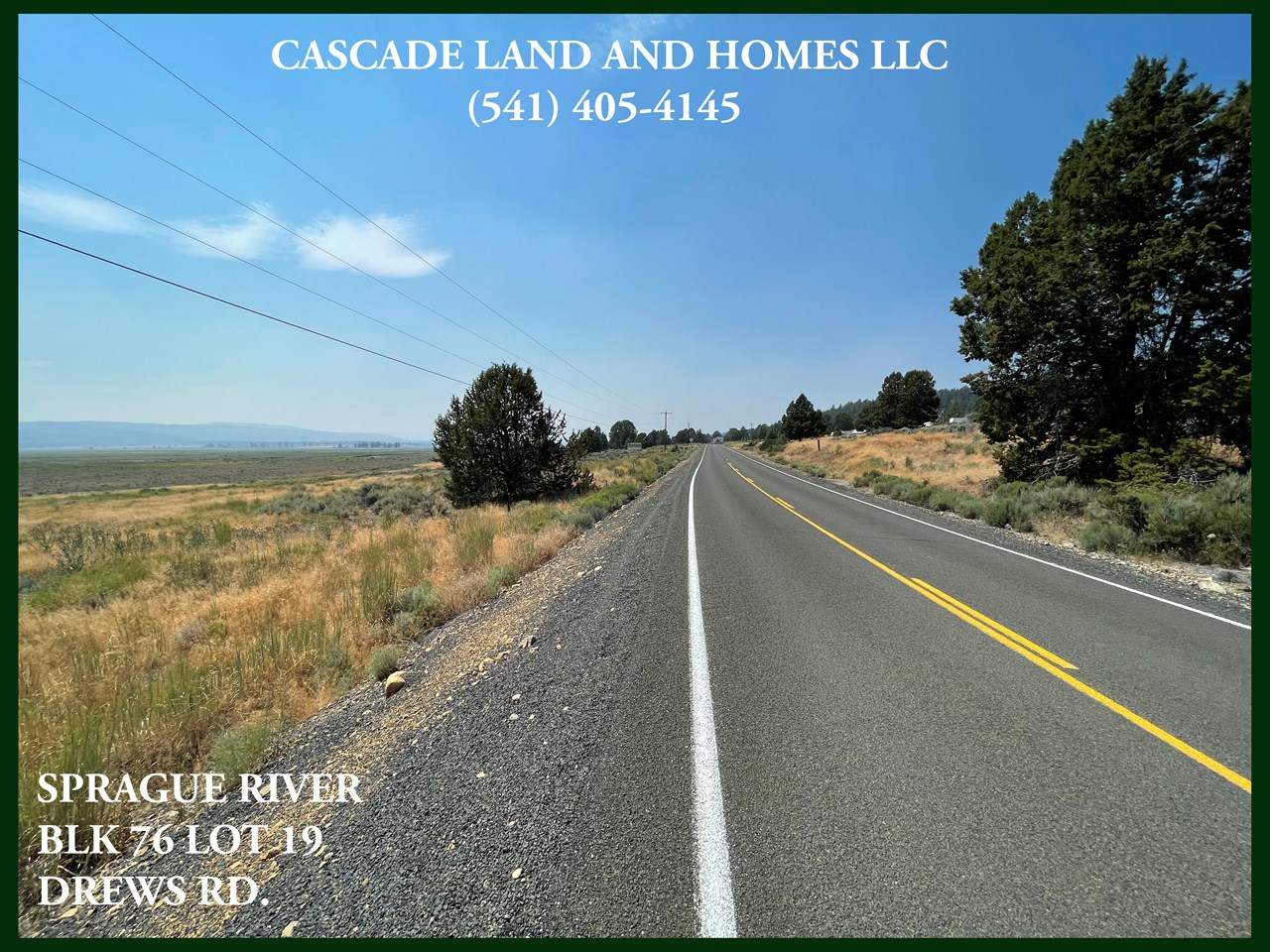 the community of sprague river is about 10 minutes away, where they have a post office, gas station and a small store. the town of chiloquin is about 20 minutes away, where you can get some supplies, or get on hwy 97 and travel south klamath falls for a larger city experience.
