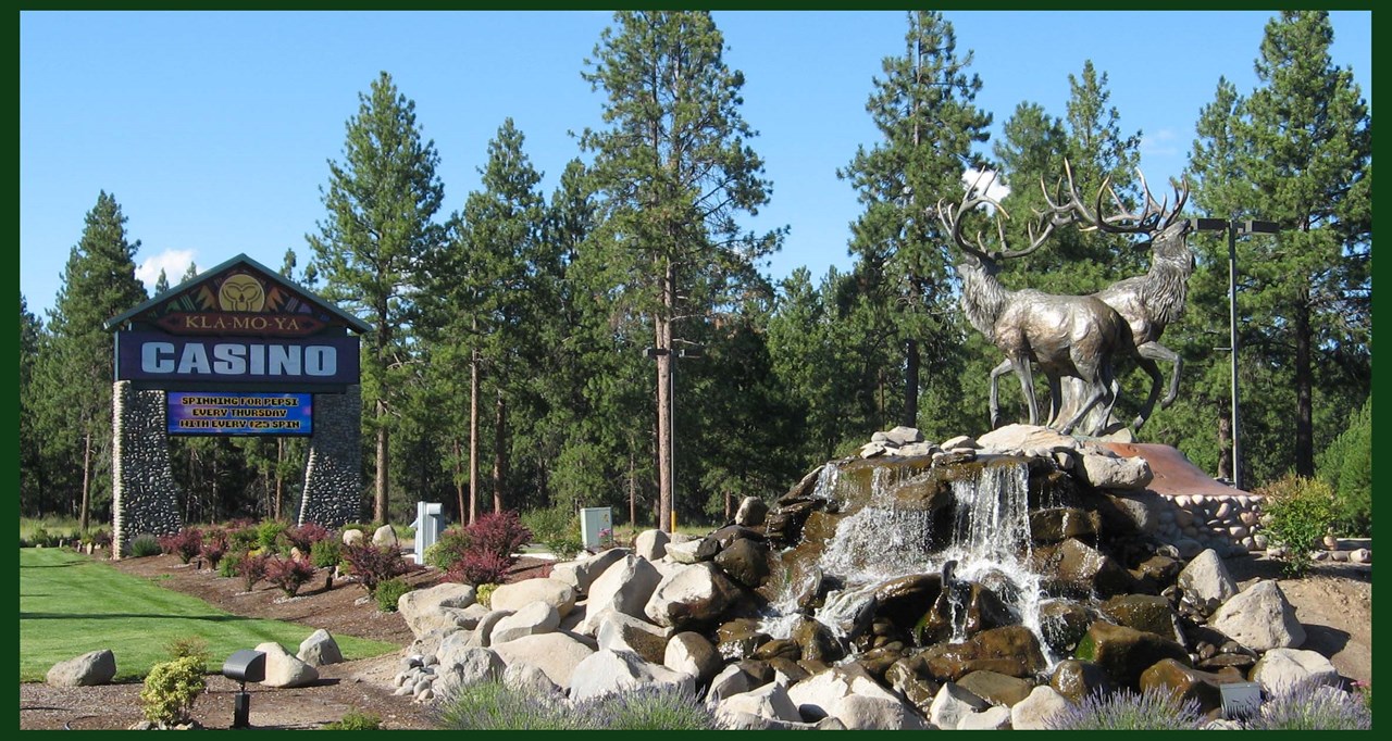 kla mo ya casino is just north of chiloquin on hwy 97