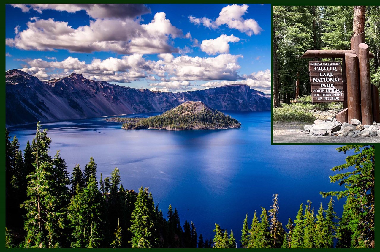 crater lake national park is just a few miles away!