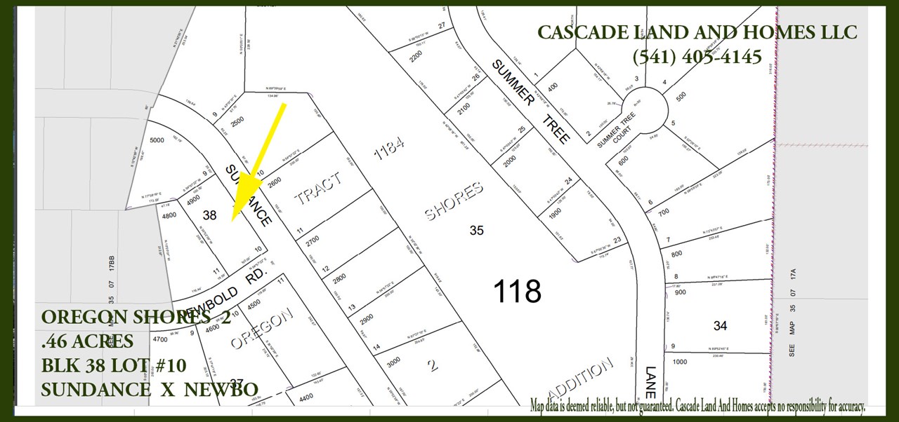 this is a parcel map showing the location and shape of the property in relation to the surrounding parcels.