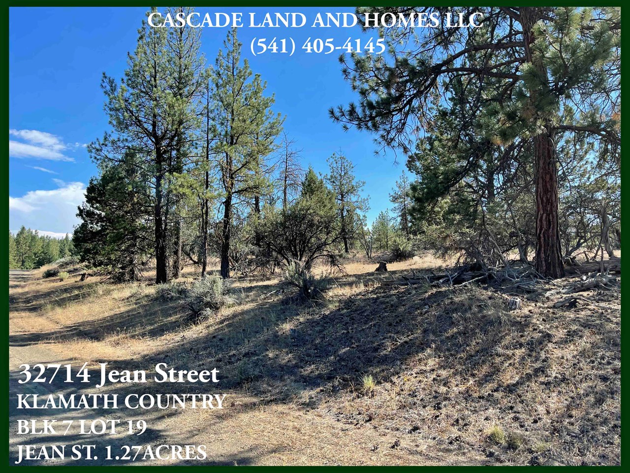 the property would need to have a well and septic installed, and power is nearby. the area has many nice existing stick-framed homes. county well logs show that there are good wells and successful perc tests in the area.