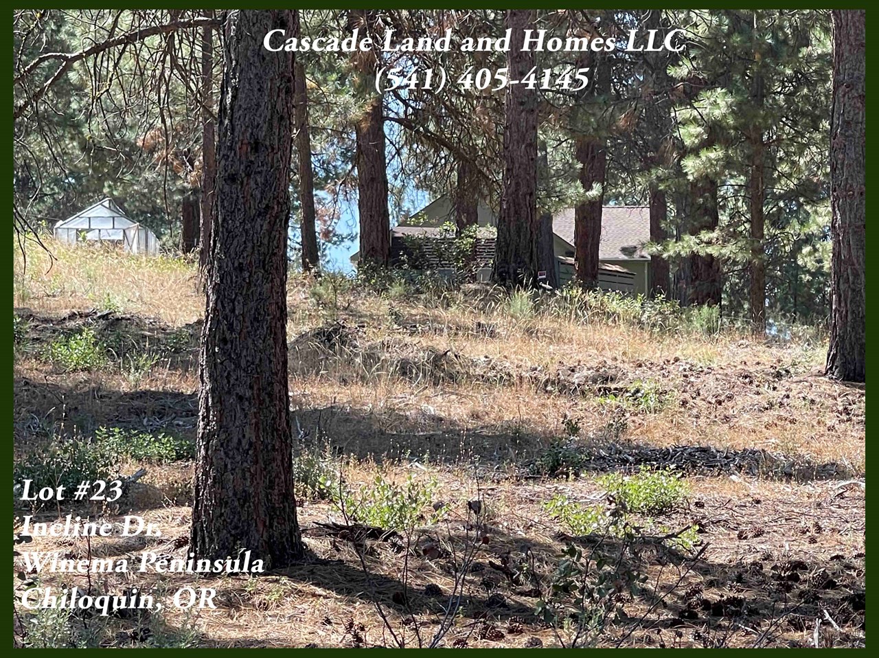 the property slopes gently uphill from the road and with the large size of the parcel, there are many possible building sites! remember, if you want to have a larger property, you can make an offer on the adjoining property as well and increase your property size to 4.89 acres! bring your house plans and explore the many possible building sites for your new home or vacation getaway!