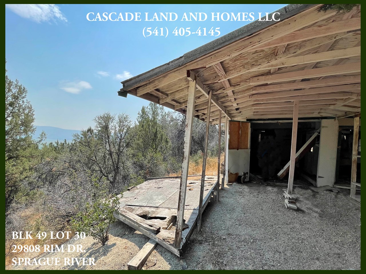 the cabin is definitely a fixer. including the carport area, the cabin is about +/- 600 sq. feet. it looks like it may have been built in or around the mid 1960's. at one time it was really something special, you could revitalize it and make it special again, this time with your own ideas! you could turn it into a perfect little hideaway or vacation spot!