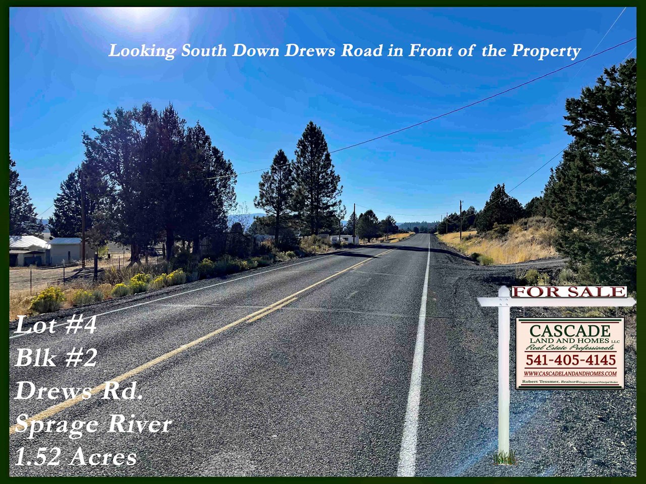paved, well maintained road the county road is in great shape and well maintained for exceptionally access to the property, even in the winter. there are several homes nearby, and power is just across the street.