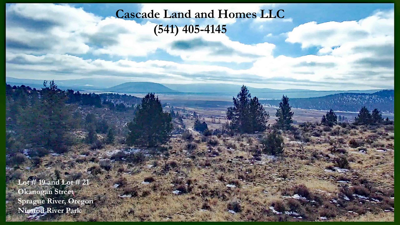 looking out across the sprague river valley and foothills to the southeast.