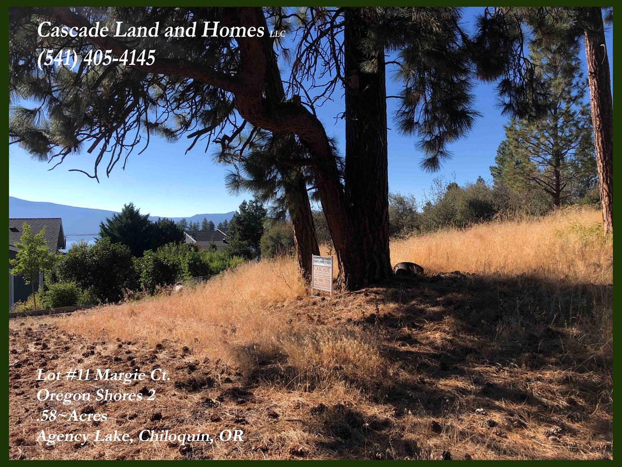 mature pines on the property offer added privacy, shade and add to the alpine feel of this rural homesite. the property is a good size, so bring your house plans and explore the possibilities!
